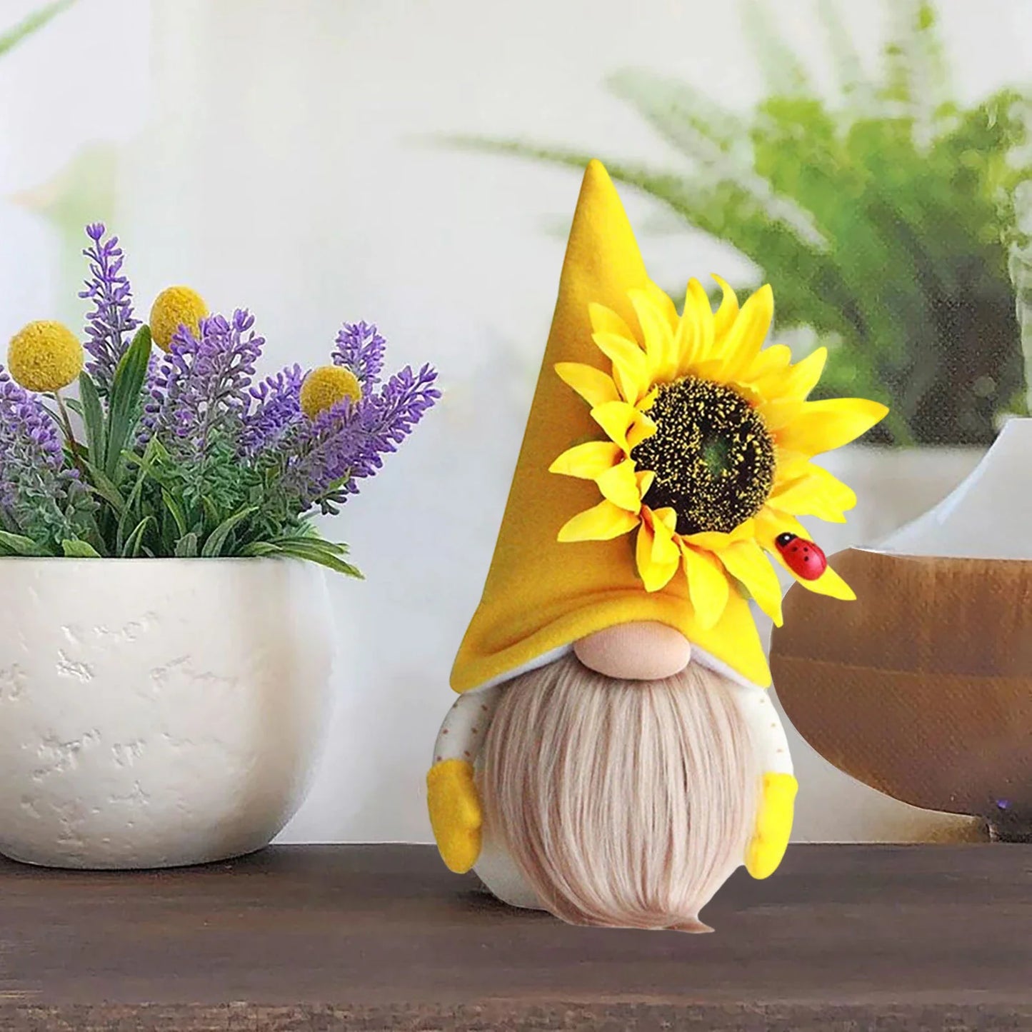 Bumble Bee Gnomes Plush World Bee Day Scandinavian Swedish Spring Decorations Honey Bee Home Decor Elfs Faceless Doll Gift